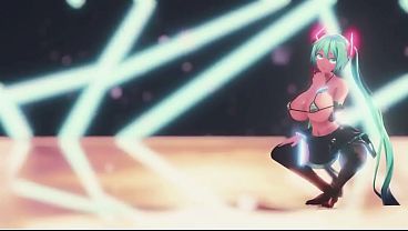 Hatsune Miku loves dance