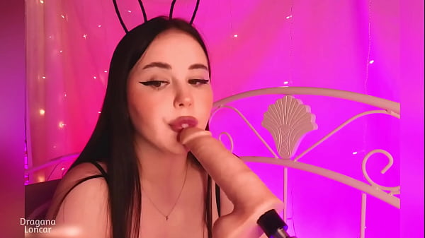 Impressive blowjob from a cute glamorous bunny dragana loncar 