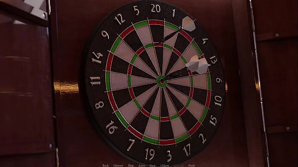 Dart game the loser exposes it all 