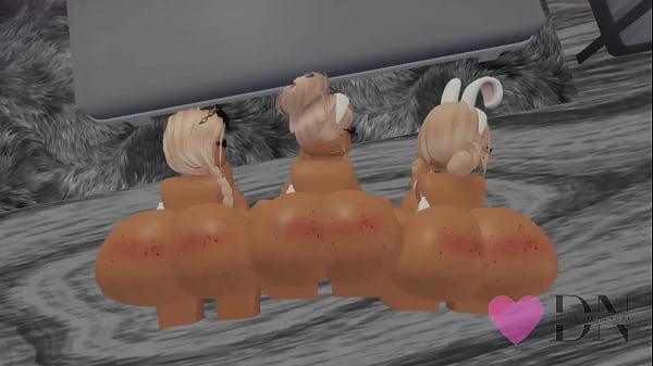 Having fun with 3 roblox sluts