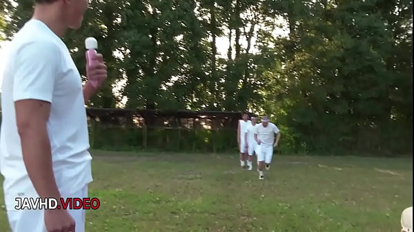 Moonlit garden encounter with sara saijo's fiery passion 