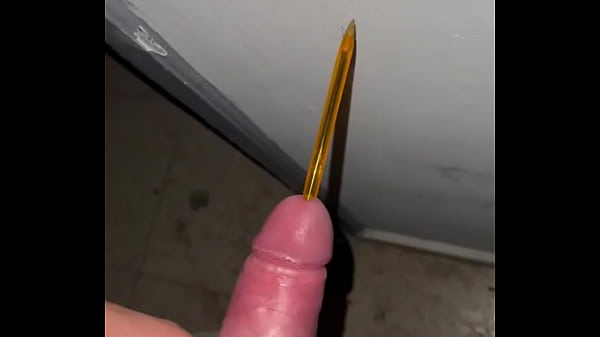 Pen in urethra in army 