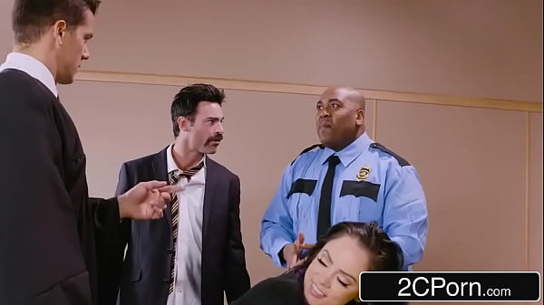 Play MP4 - Courtroom Drama Ends With a Hard DP Pounding for Unsatisfied Latina Wife