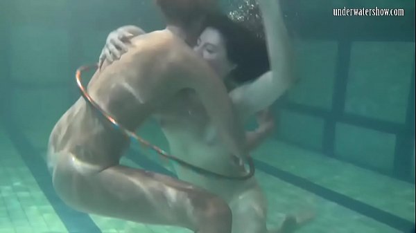 Underwater acrobatics lesbians Irina Barna_and Anna Feher