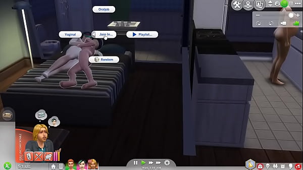 Sims 4 Hannah Black Loves A Threesome thumbnail