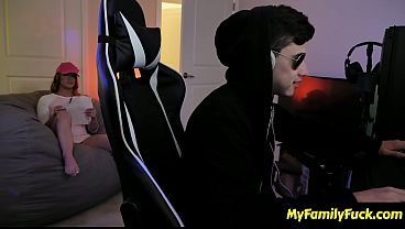 Kenzie madison twerks her perfect ass while riding his joystick myfamilyfuck