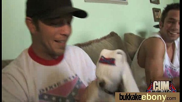 Hot ebony chick love gangbang_interracial 10