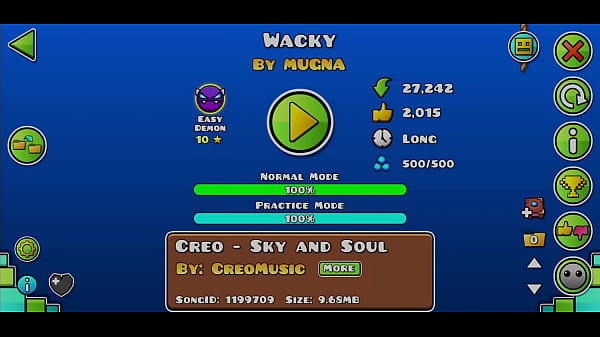 Wacky completion gd 