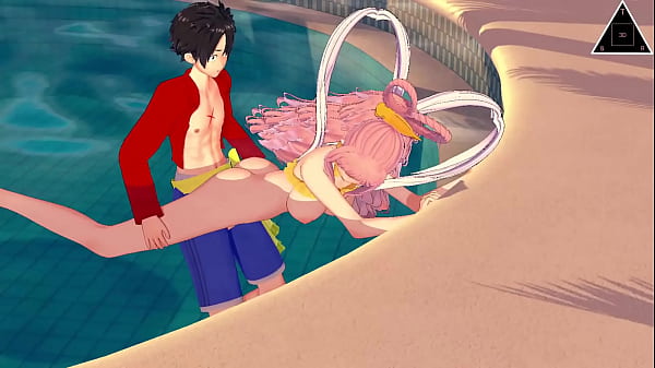 Parodia shirahoshi one piece gioco hentai manga di sesso uncensored anime pool blowjob kk