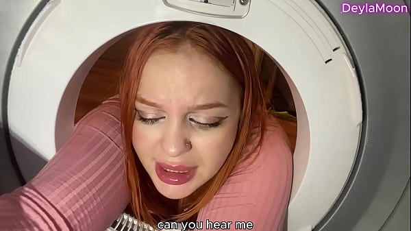 Play MP4 - Stepmom Stuck in Washing Machine and Stepson Inserts Huge Cock into Her Pussy&colon; S1E12
