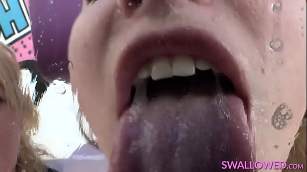 Zelda morrisson and alyssa cole get some dick gurgling lessons