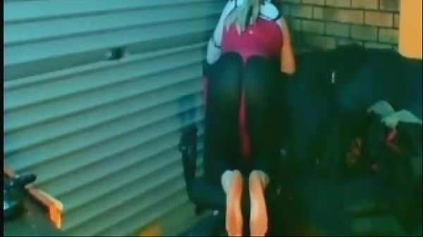 Ginger in Pink Thong.MP4