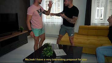 Nonton Sales Manfucks My Girlfirend As Payment, We Cum In That Bitch ́s Mouth thumbnail
