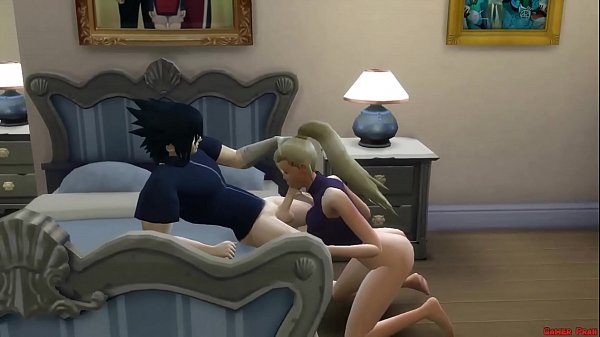 Sakura Encuentra a su amiga Ino con su Esposo Sasuke CuartoMatrimonial Naruto_Hentai NTR