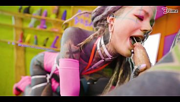 Nonton Monster Cock Butt Reaming Greedy Trippy Hippie Bitch thumbnail