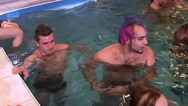 Nice gang bang action