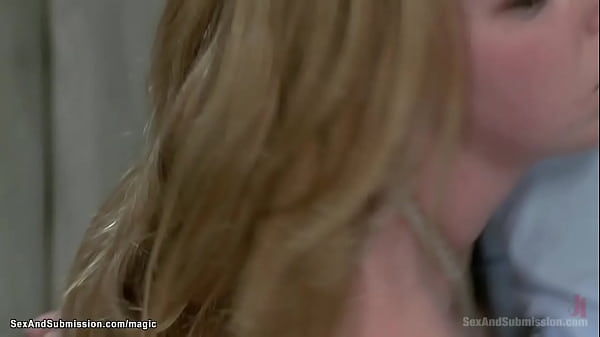 Bound_teen anal fucked in padded room