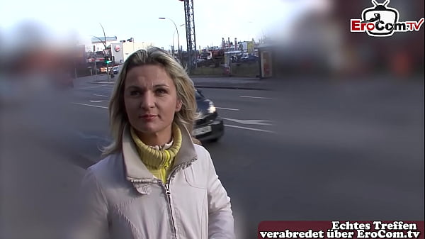 German girl next door from street make first time sex casting