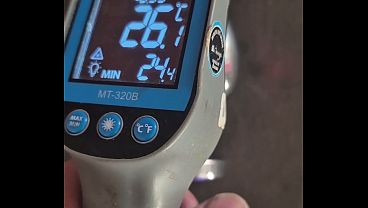 Passivo Laranjal  S&Atilde O Gon&Ccedil Alo Rj  Verificando Temperatura Do Plug G Com Term&Ocirc Metro Antes Se Enfiar Na Cuceta E Depois Que Tira De Dentro Do Cuzinho Quente
