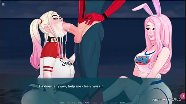 Dc Villain Harley Bad Girl From Gotham Takes Big Spidy Cock. thumbnail