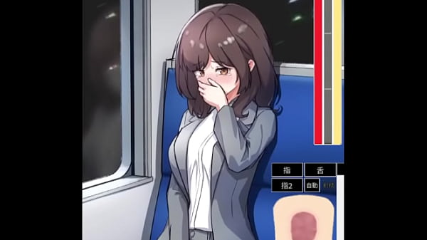 Play MP4 - &lbrack;Gameplay&rsqb; Using the magic masturbator on Office Lady in train Hentai Game