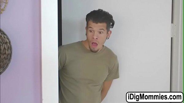 Stepmum tegan ties nova in the bed and licks her pussy later novas bf bambino arrives tegan asks him to join them and have fun in a threesome fuck