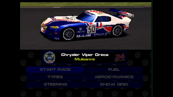 Playstation le mans 24 hours 1999 infogrames 