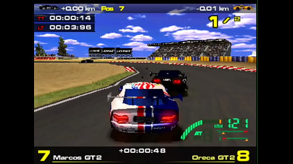 Playstation le mans 24 hours 1999 infogrames 