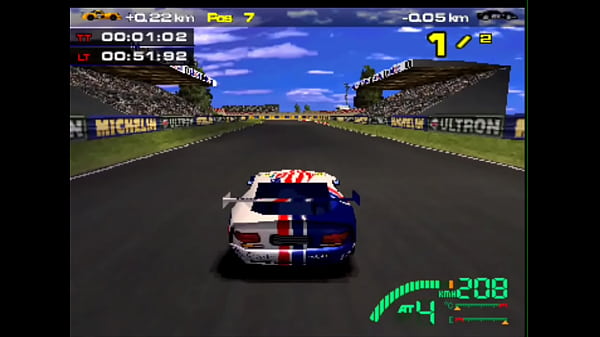 Playstation le mans 24 hours 1999 infogrames 
