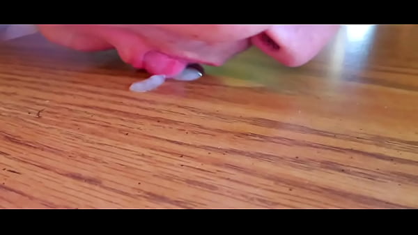 Old Man Jacked Off ... but he cleaned it all up ...  with his tongue! 