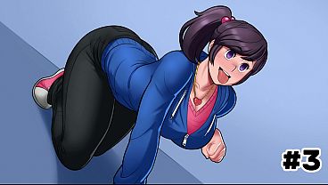 Thicc Stepsis on all fours Snow Daze