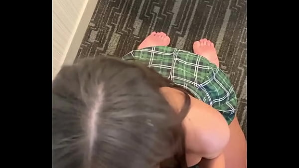 My Girlfriend_Sucking my stepCousin's cock