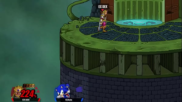 Un rapidin SSF2 peleando contra K3lvin