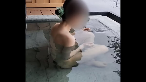 Japanese style hot spring