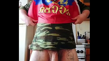 A BIG DICK and the flag of his homeland, that'_s what a real man should hold in his hands!!!