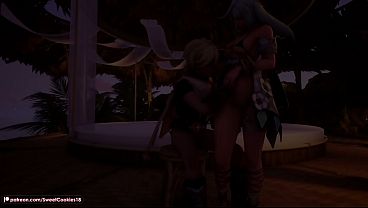 Nonton Faruzan Sucks Yae Miko Then Gets Fucked And Filled thumbnail