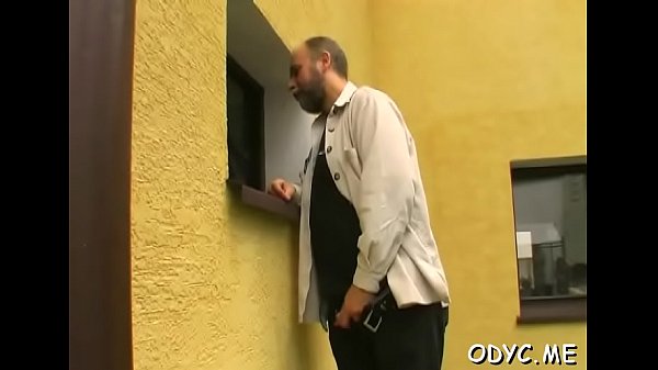 Blindfolded honey takes a bone 