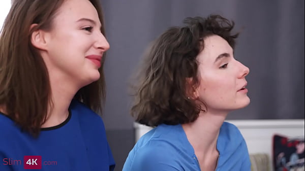 Play MP4 - Brunettes facialized after threeway with attractive friend