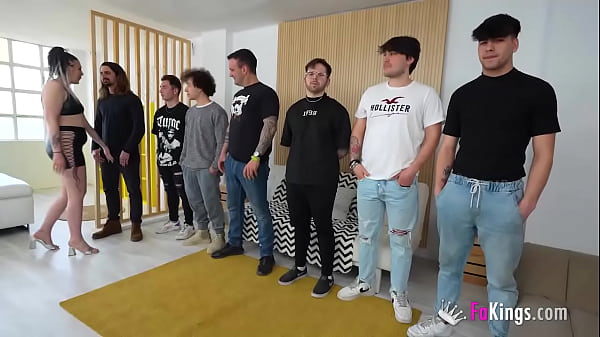 Play MP4 - Let the cocks roll in&excl; Chloe Funny wants to try her first GANGBANG&excl;