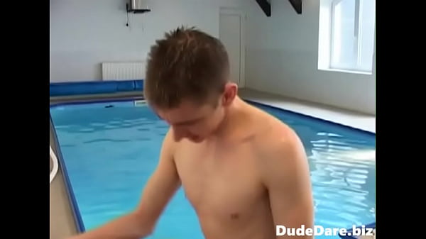 Pretty faggot gets nailed in the ass when he was fresh out of the swimming pool 