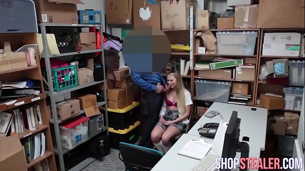 Charming Shoplifter SucksCock and Stuffed