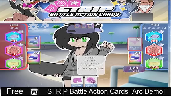 Play MP4 - STRIP Battle Action Cards &lbrack;Arc Demo&rsqb;