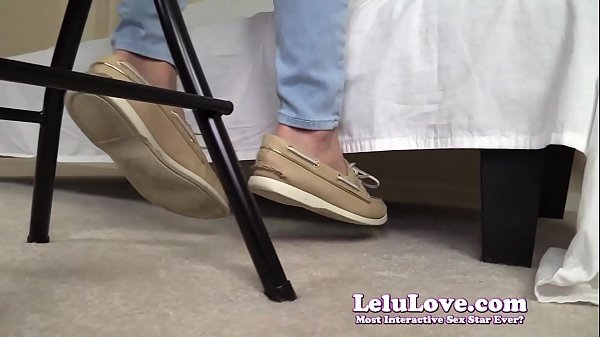 Play MP4 - POV dangling dipping shoe play with POV feet tickling - Lelu Love