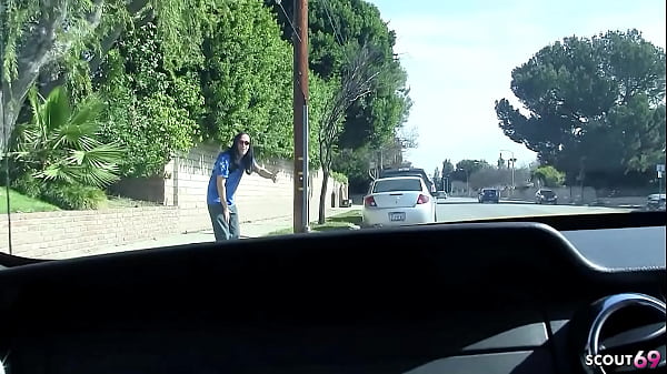 Play MP4 - Sexy blonde Cougar Wife Pick Up Big Dick Boy on the way home and talk him to Cheating Fuck when husband is away