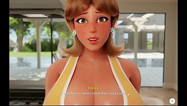 Mansion days taboo hentai game ep 2 caught with a huge boner by my step mom in the kitchen