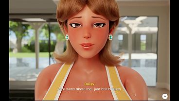 Mansion days taboo hentai game ep 2 caught with a huge boner by my step mom in the kitchen 