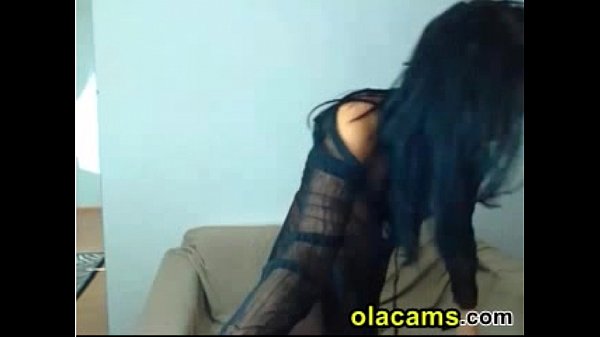 Cute sexychic raven haired on web