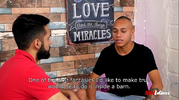 Camilo And New Guy Angel Giving Each Other A Nice Blowjob, Cum In Their Chests And Eating Their Cum thumbnail