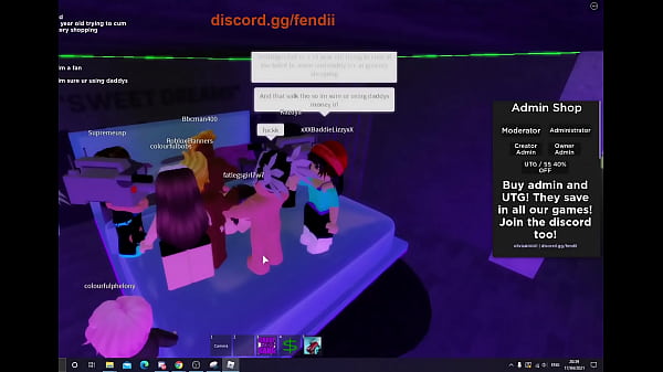 Roblox slut fucked ( Threesome ) 