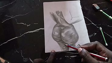 Drawing sexy big ass